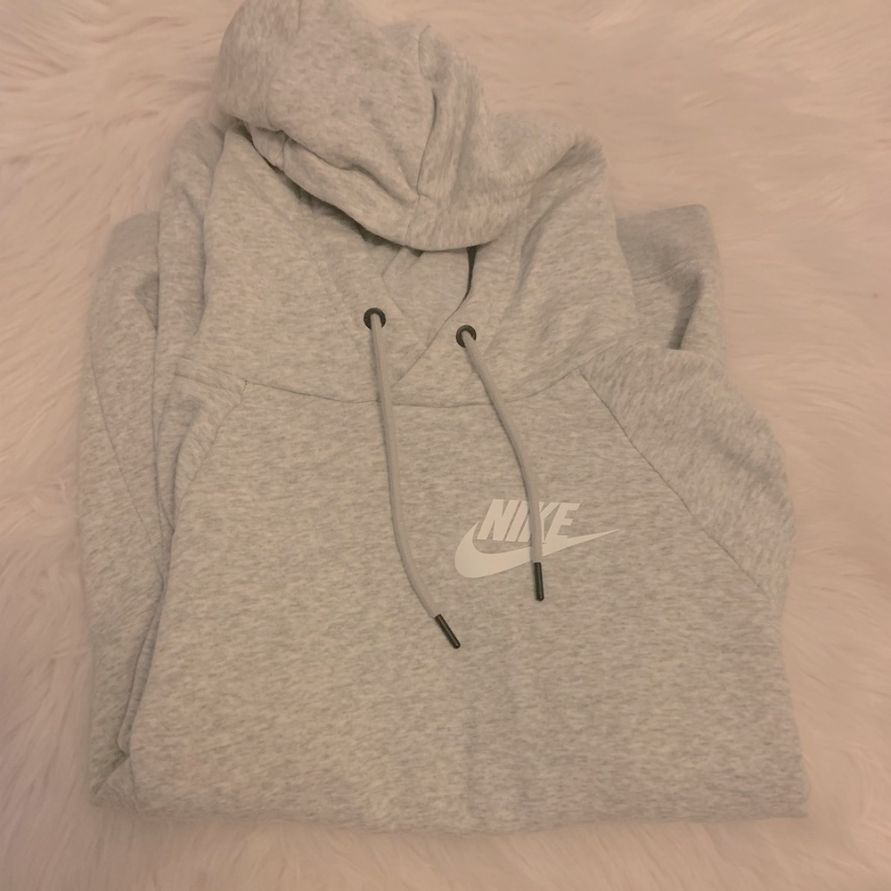 Grey nike hoodie